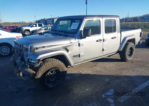 2021 Jeep Gladiator Sport S 4X4 из США, поврежденный, VIN 1C6HJTAG4ML512952